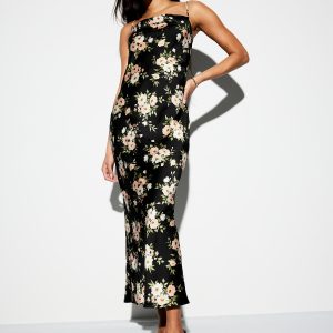 The Occasion by Old Navy Satin Cowl Maxi Dress