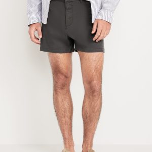 Slim Built-In Flex Rotation Chino Shorts -- 5-inch inseam