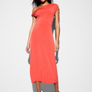 The Occasion by Old Navy One-Shoulder Midi Dress