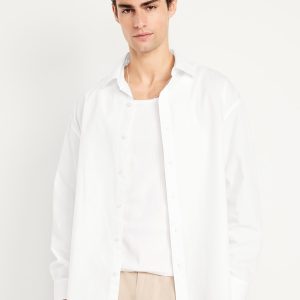 Oversized Poplin Shirt