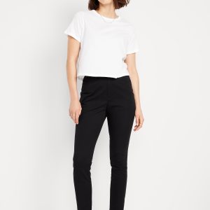 High-Waisted Uniform Skinny Pants