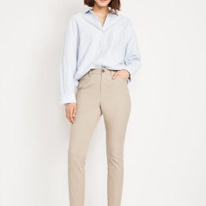 High-Waisted Uniform Skinny Pants