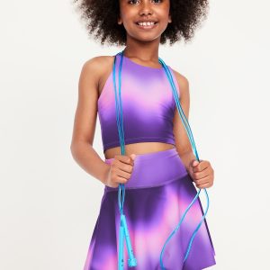 High-Waisted PowerSoft Skort for Girls