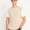 Ribbed Sweater Vest