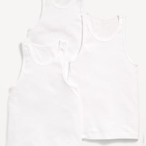 Rib-Knit Tank Top 3-Pack for Boys