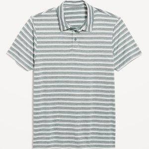 CloudMotion Striped Polo