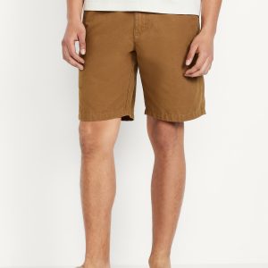Loose Twill Carpenter Shorts -- 9-inch inseam