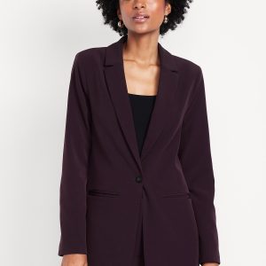 Classic Double-Weave Blazer