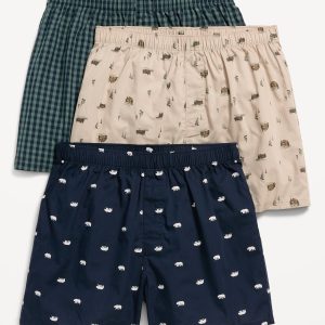 3-Pack Soft-Washed Boxer Shorts -- 3.75-inch inseam