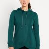 Maternity Cross-Front Nursing Pullover Hoodie