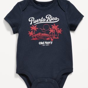 Short-Sleeve Graphic Bodysuit for Baby
