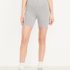 Extra High-Waisted CloudComfy Biker Shorts -- 6-inch inseam