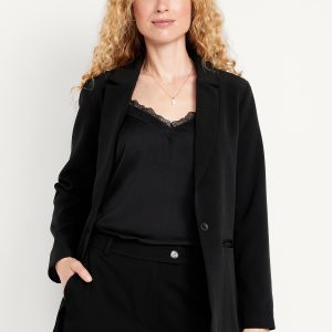 Classic Double-Weave Blazer