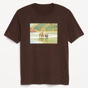 Graphic Crew-Neck T-Shirt