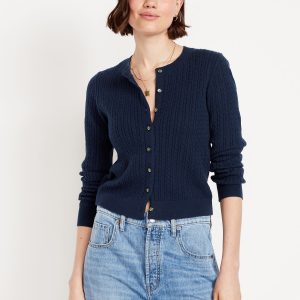 SoSoft Cropped Cardigan Sweater