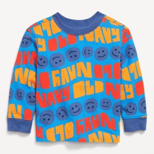Oversized Heavyweight Long-Sleeve T-Shirt for Toddler Boys