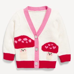 SoSoft Graphic Cardigan Sweater for Baby