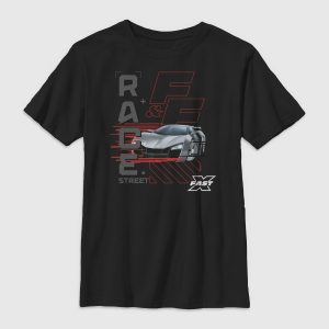Fast And Furious Race Street Gender-Neutral Graphic T-Shirt for Kids