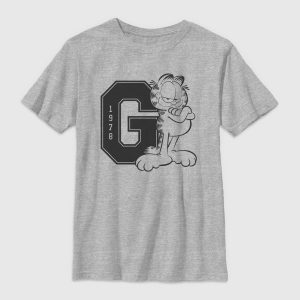 Garfield College Gender-Neutral Graphic T-Shirt for Kids
