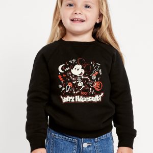 Disney© Mickey Mouse Halloween Graphic Unisex Sweatshirt for Toddler
