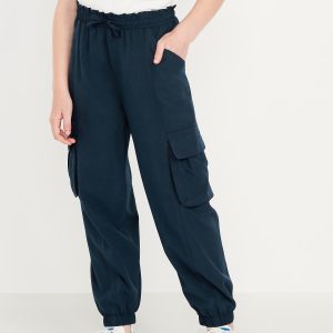 High-Waisted StretchTech Performance Joggers for Girls
