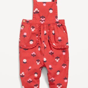 Printed Sleeveless Jumpsuit for Baby