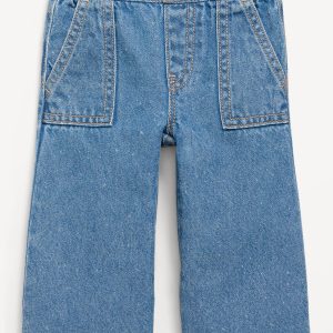 Pull-On Baggy Utility Jeans for Baby