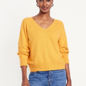 SoSoft Loose V-Neck Sweater