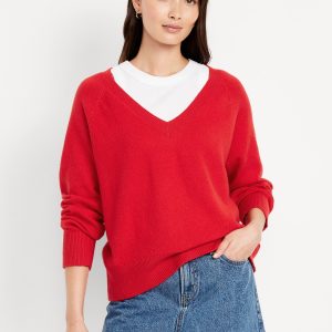 SoSoft Loose V-Neck Sweater