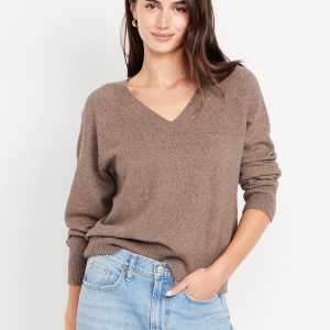 SoSoft Loose V-Neck Sweater