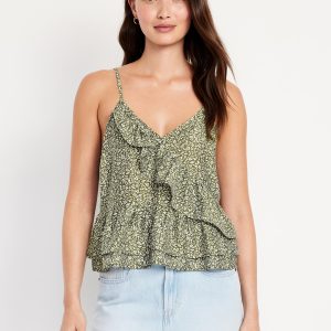 Ruffle Cami Top