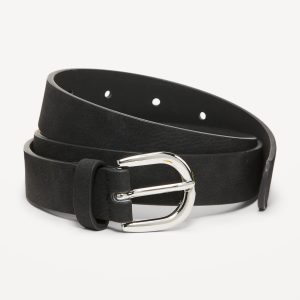 Faux-Suede Belt for Women