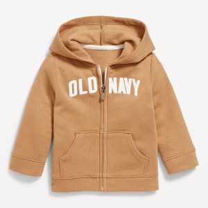 Logo-Graphic Zip Hoodie for Baby