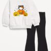 Hello Kitty® Graphic Sweatshirt and Flare Leggings Set for Girls