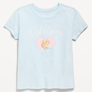 Short-Sleeve Logo-Graphic T-Shirt for Girls