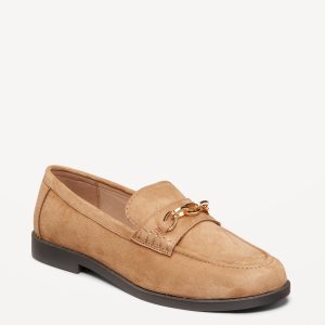 Faux-Leather Loafer