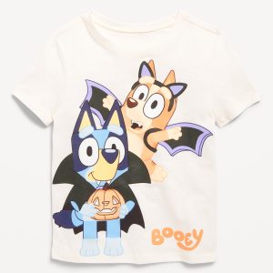 Blueyâ„¢ Unisex Halloween Graphic T-Shirt for Toddler
