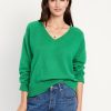 SoSoft Loose V-Neck Sweater