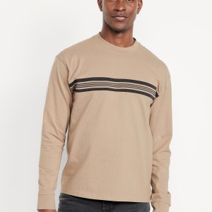 Heavyweight Chest-Stripe T-Shirt