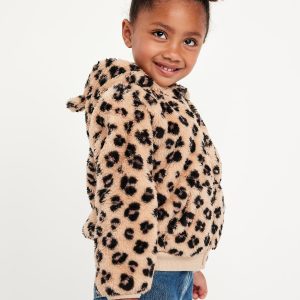 Critter Hooded Jacket for Toddler Girls