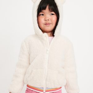Critter Hooded Jacket for Toddler Girls