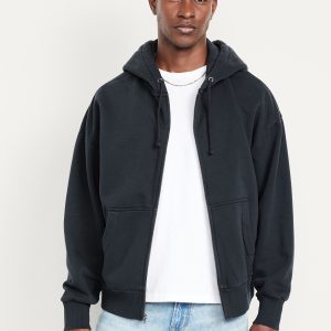Oversized Heavyweight Zip Hoodie