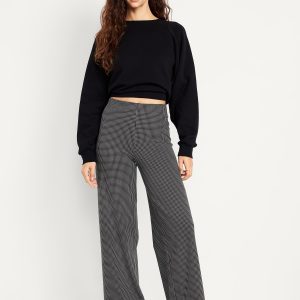 High-Waisted Fashion Wide-Leg Leggings