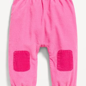 Pull-On Corduroy Knee Patch Pants for Baby