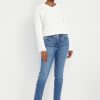 Curvy High-Waisted Vintage Slim Jeans