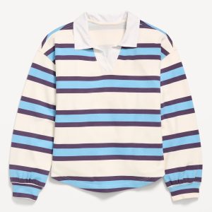 Oversized Rugby Polo Shirt for Girls
