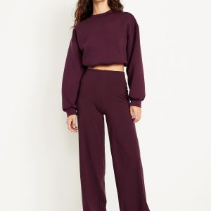 High-Waisted Fashion Wide-Leg Leggings