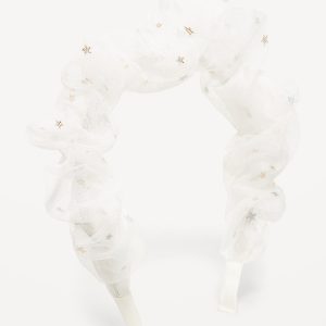 Outtekâ„¢ Sparkly Tulle Headband for Toddler Girls