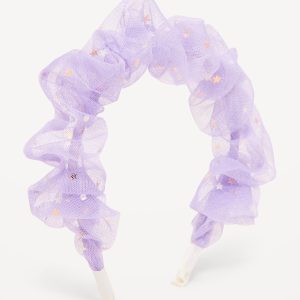Outtekâ„¢ Sparkly Tulle Headband for Toddler Girls