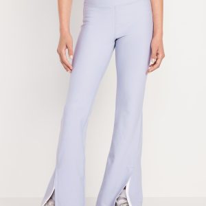 High-Waisted PowerSoft Flare-Leg Performance Leggings for Girls